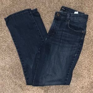 Lee Relaxed Fit Dark Wash Straight Leg Jeans
